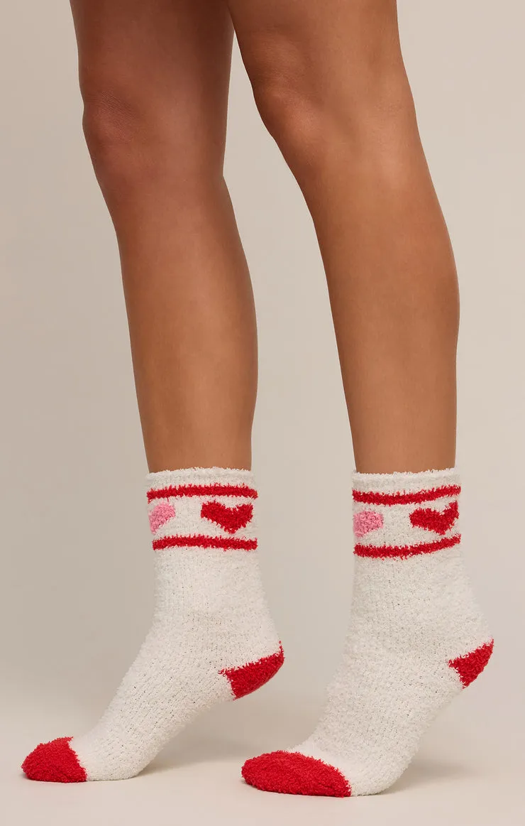 2 Pack Plush Stripe Socks