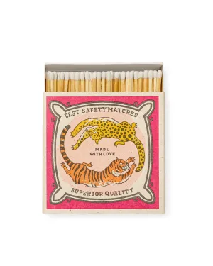 Chasing Big Cats | Square - Safety Matches