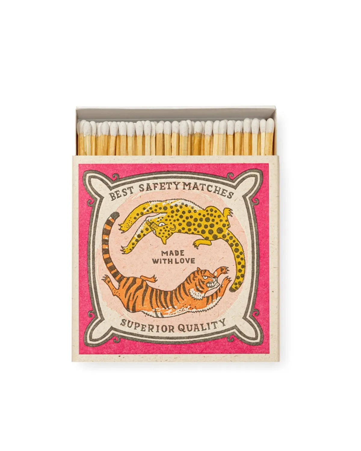 Chasing Big Cats | Square - Safety Matches
