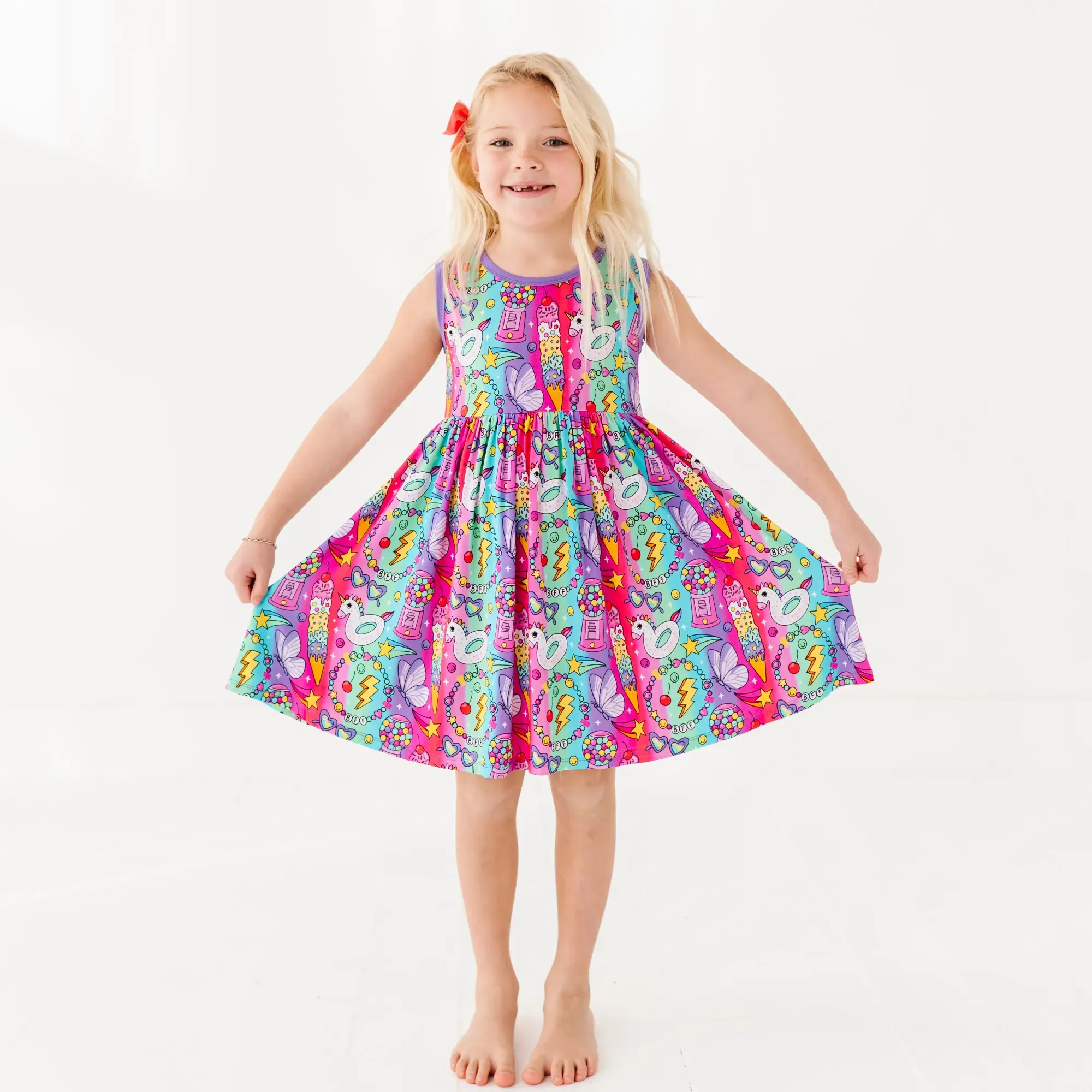 Cosmic Candyland Skater Dress