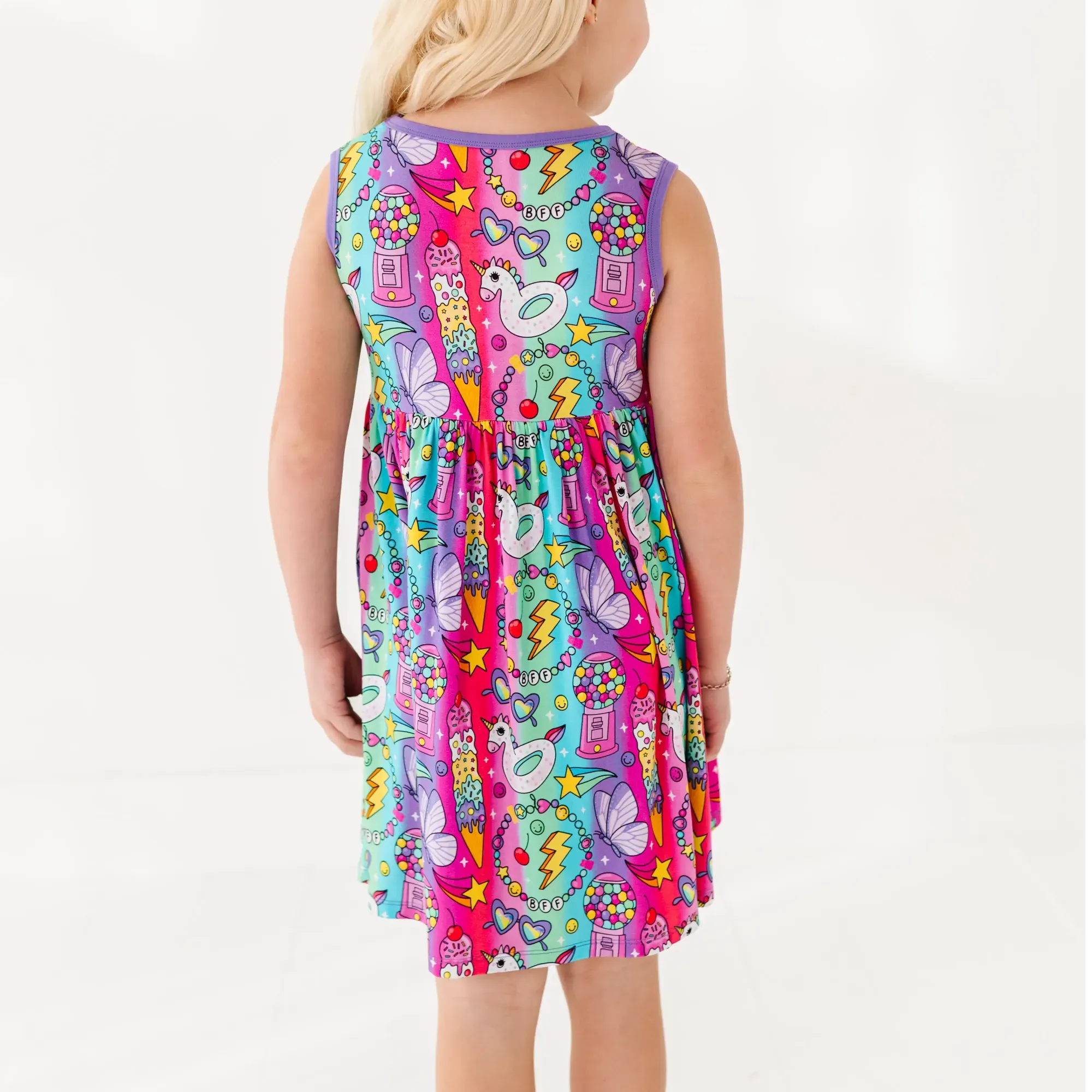 Cosmic Candyland Skater Dress