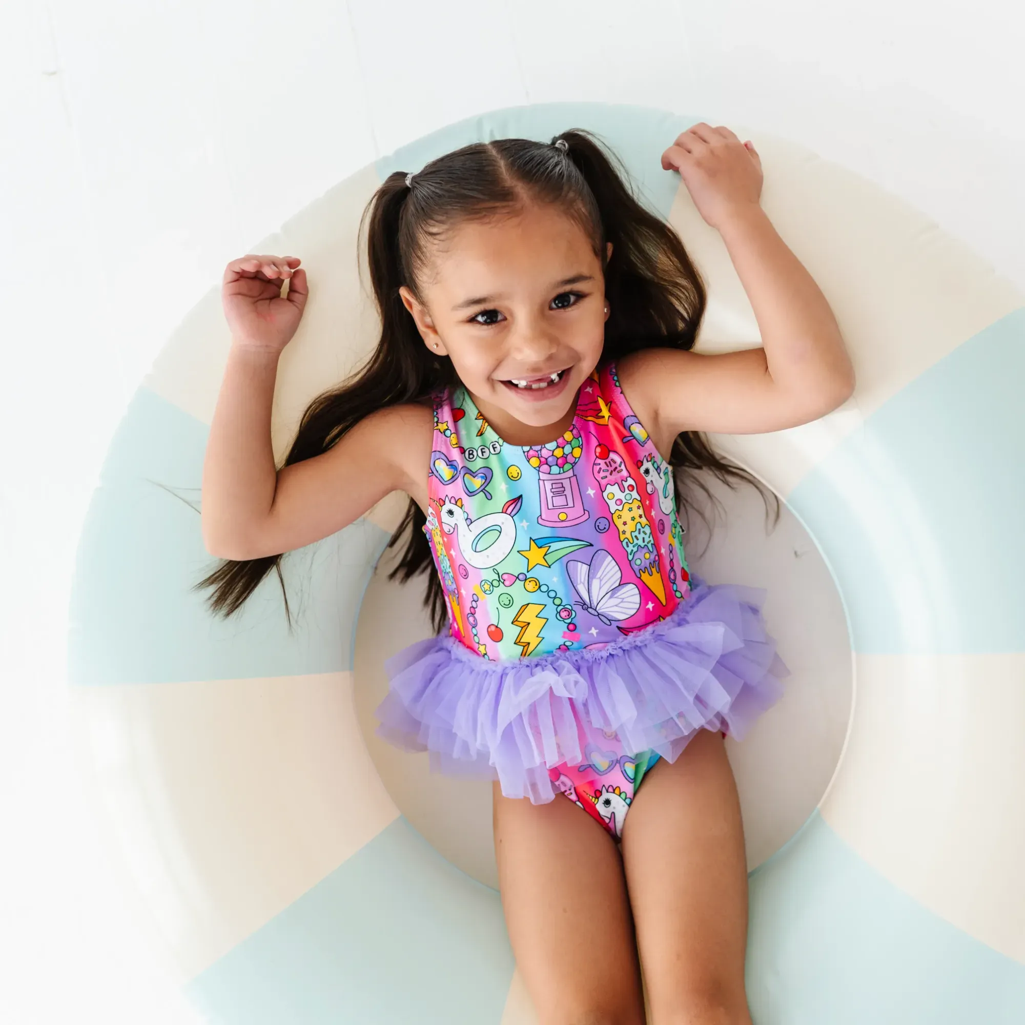 Cosmic Candyland Swimsuit With Tutu