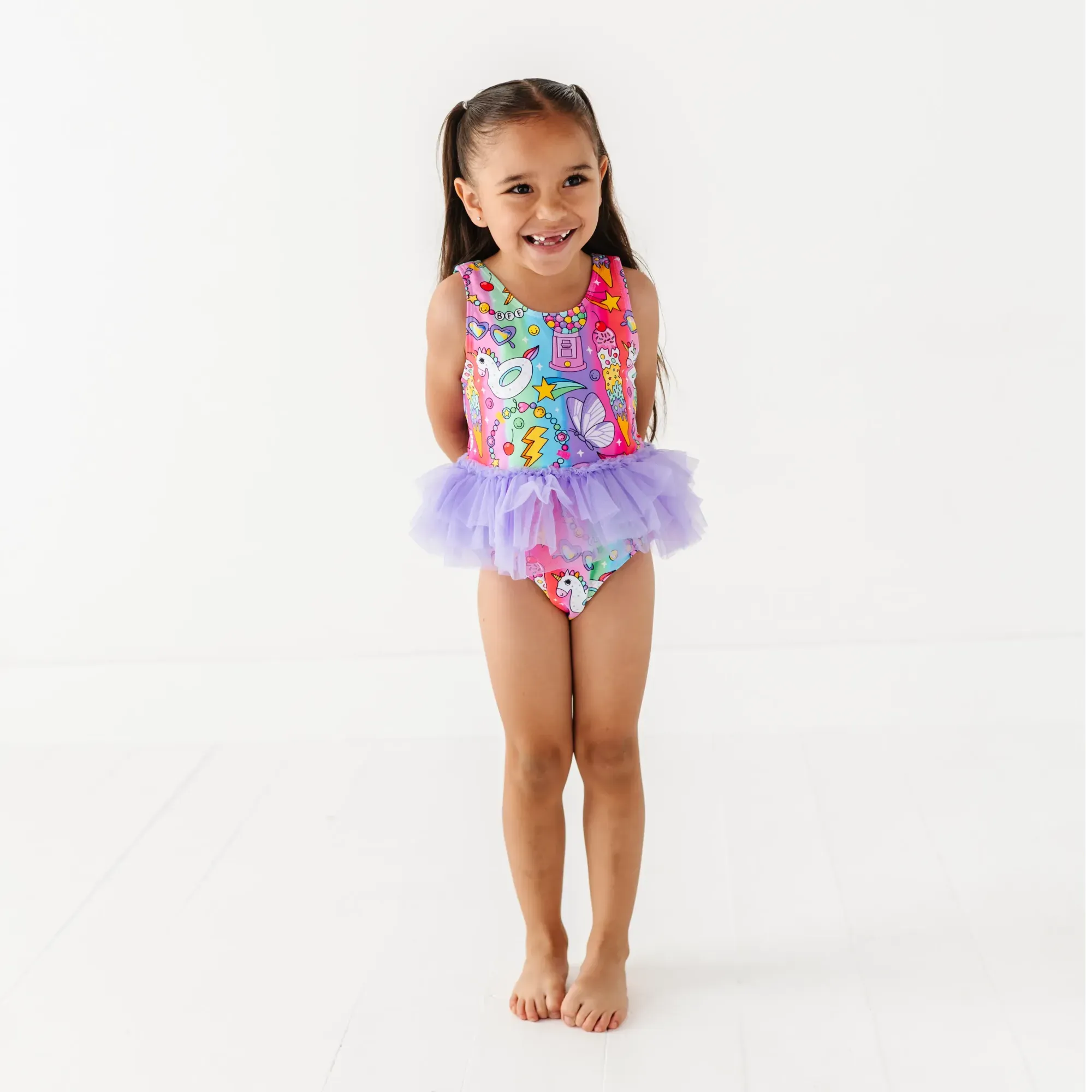 Cosmic Candyland Swimsuit With Tutu