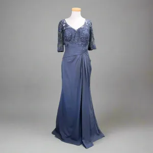 JJ's House stormy blue dress, size 14, NEW WITH TAGS!