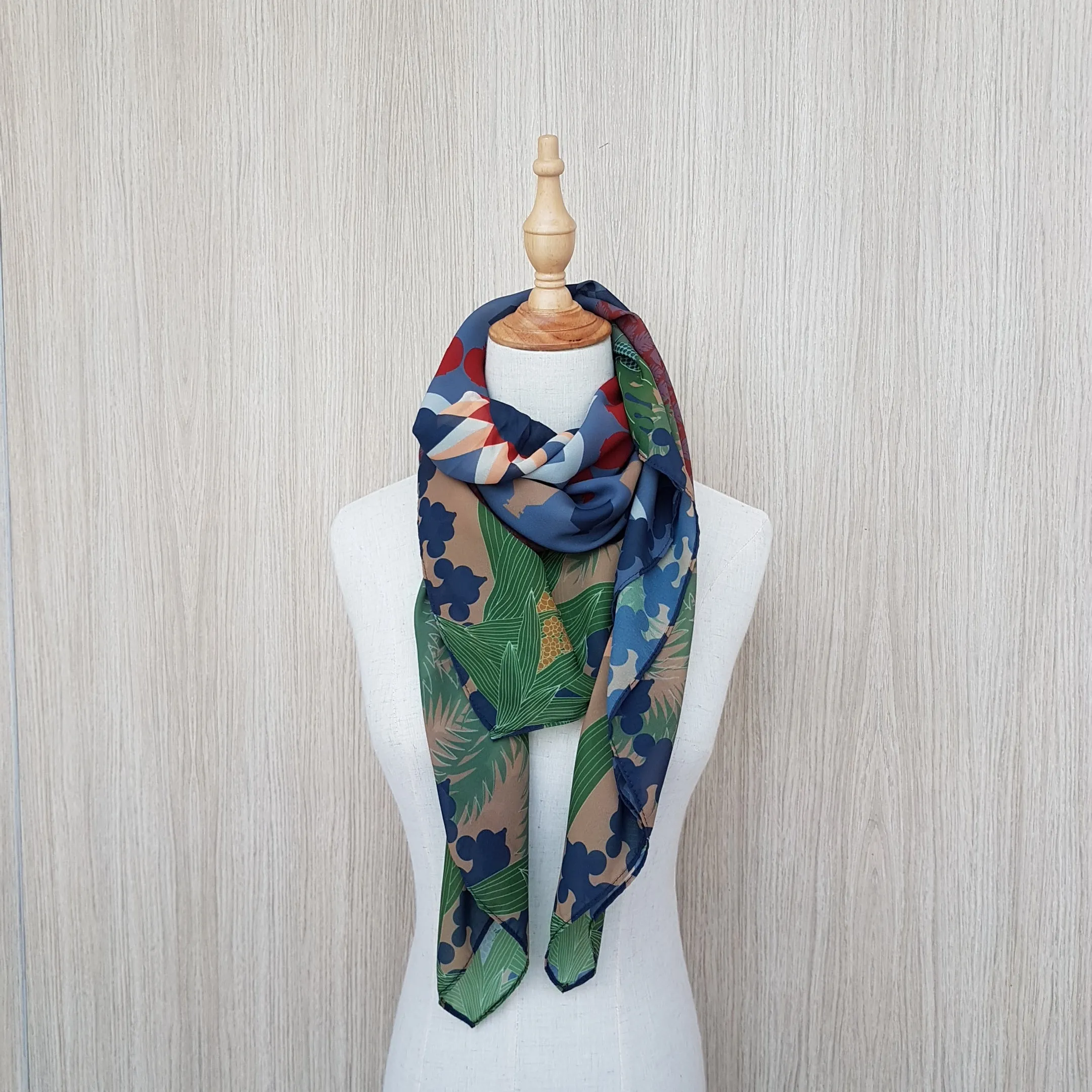 Kampong Glam Heritage Chiffon Scarf
