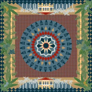 Kampong Glam Heritage Chiffon Scarf