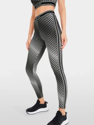 Pattern Legging - Black &amp; White