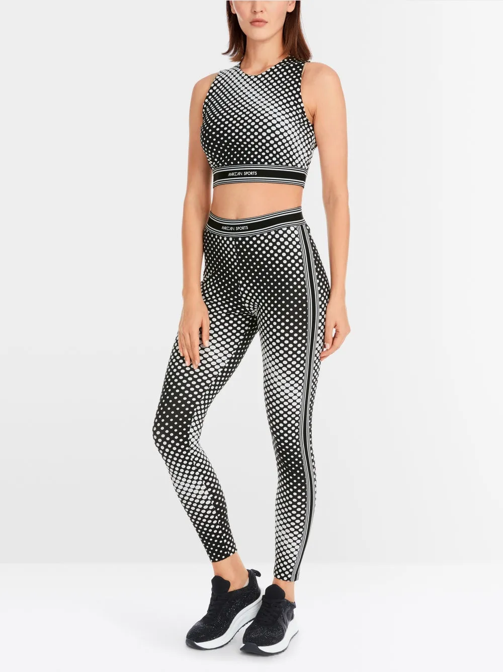 Pattern Legging - Black &amp; White