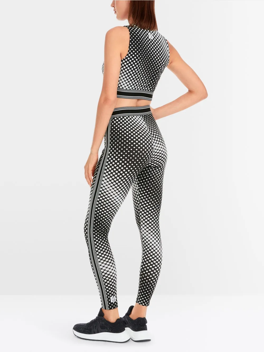 Pattern Legging - Black &amp; White