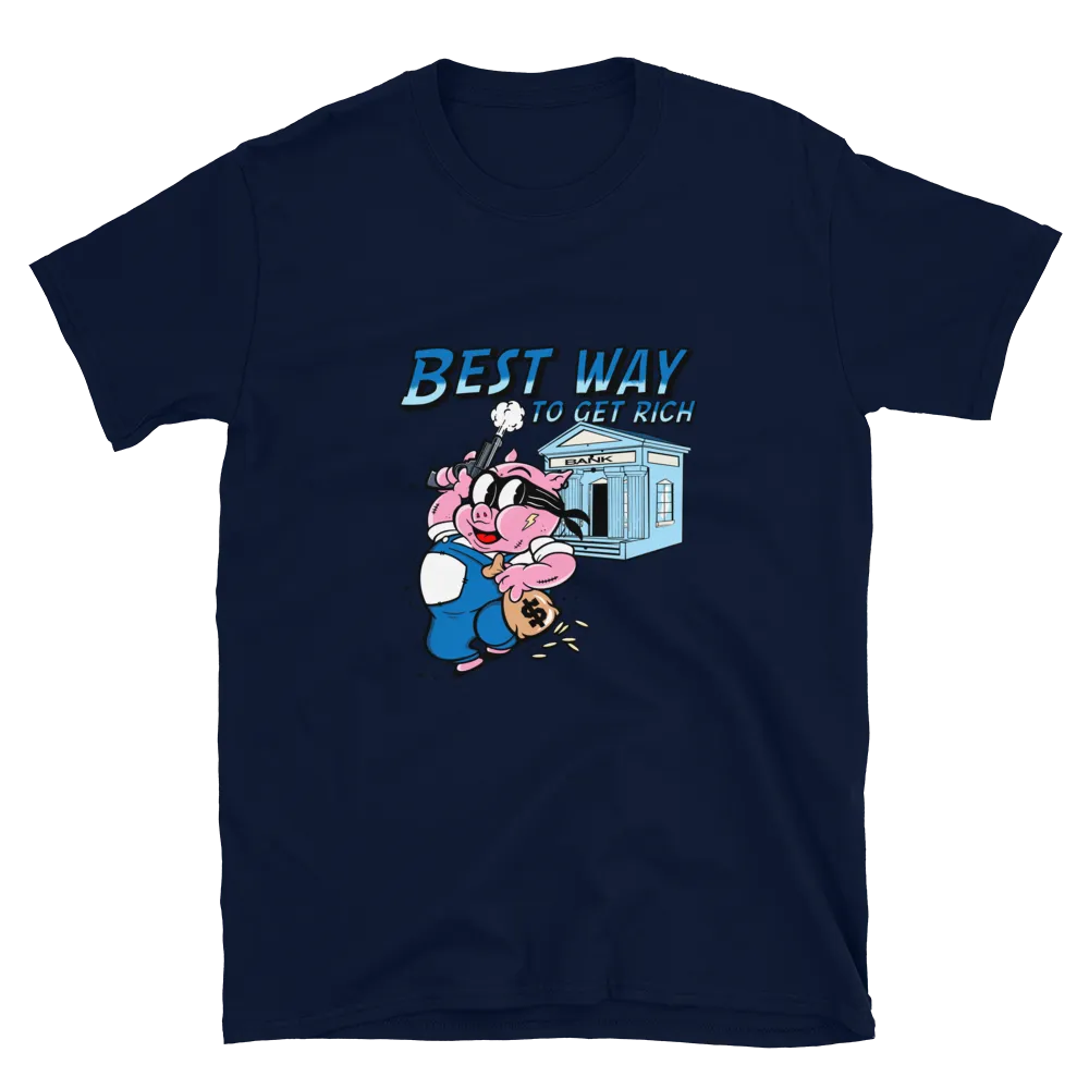 Pig by Diego Jiwananda - T-Shirt
