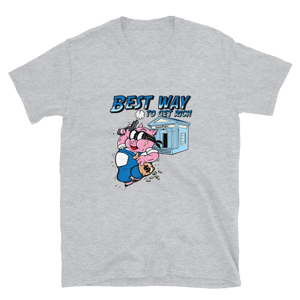 Pig by Diego Jiwananda - T-Shirt