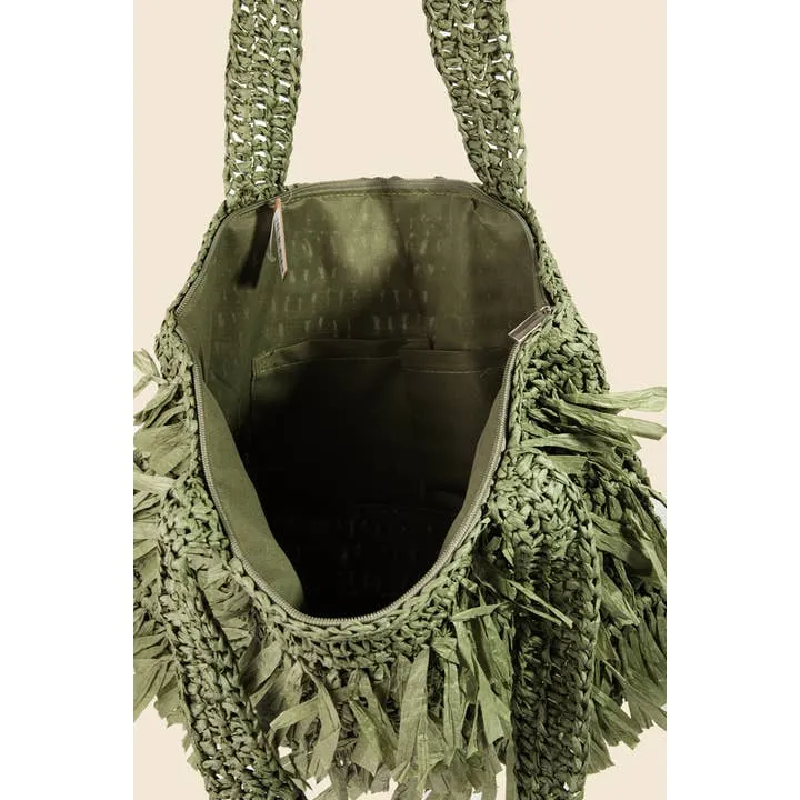 Savra Woven Tote