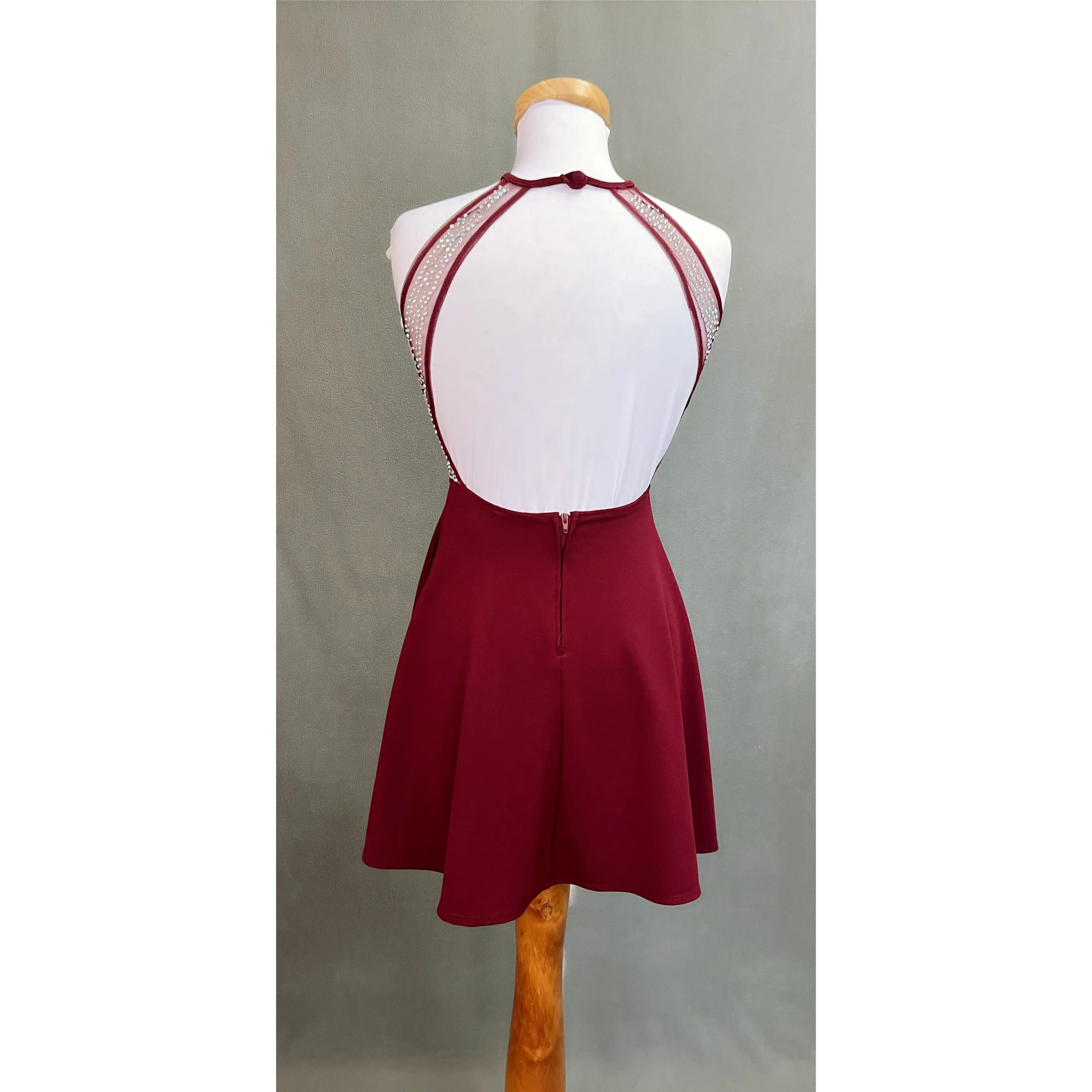 Speechless burgundy dress, size 1